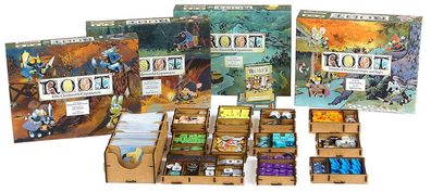 e-Raptor - Sortiereinsatz für Root + Erweiterungen aus Holz