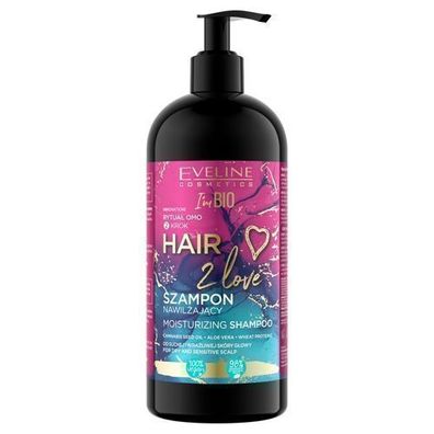 Eveline Cosmetics Hair 2 Love Feuchtigkeitsspendendes Shampoo - 400 ml