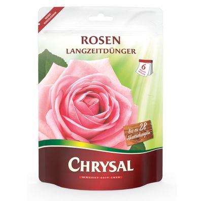 Chrysal Langzeitdünger für Rosen - 700 g Standbeutel