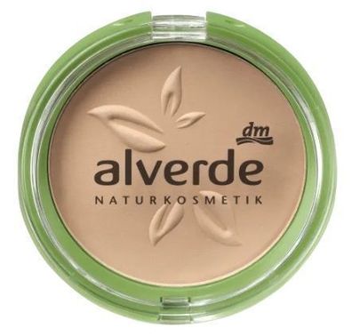 Alverde Mineral-Puder Beige 030, 9g - Natürliche Deckkraft