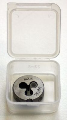 Schneideisen M2,5x0,45 Linksgewinde HSS DIN 223