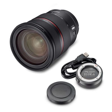 Samyang Zoom Objektiv+Lensstation AF 24-70mm F2,8 FE Sony E Autofokus Vollformat