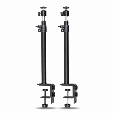 Walimex pro Table Top Lampenstativ 35-65cm 2er Set Tischstativ Kamerastativ