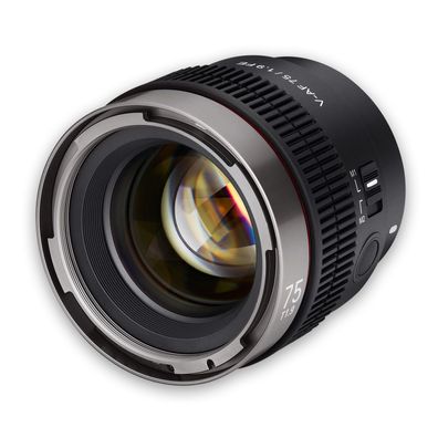 Samyang V-AF 75mm T1,9 FE Video-Objektiv für Sony E Kameraobjektiv Autofokus 8K