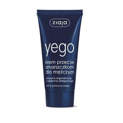 Ziaja Yego Anti-Aging Creme fuer Maenner, 50 ml