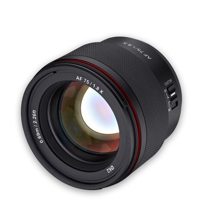 Samyang AF 75 mm Portraitobjektiv kompatibel Fujifilm X Kamera Objektiv Portrait