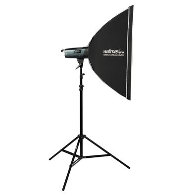 Walimex pro Emerger 400 Set Single Studioblitz Blitzgerät Foto Blitz Blitzlicht