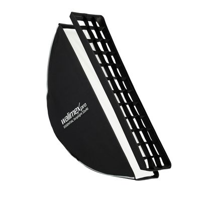 Walimex pro Essential Striplight Softbox 22x90cm Lichtformer Foto Grid Diffusor
