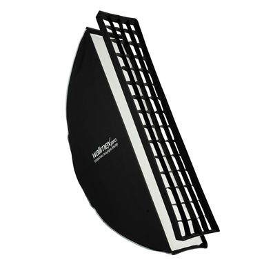 Walimex pro Essential Striplight Softbox 30x120cm Lichtformer 360° Grid Bowens