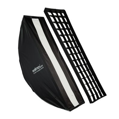 Walimex pro Studio Striplight Softbox 40x120cm Soft Box inkl. Diffusor