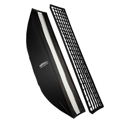 Walimex pro Studio Striplight Softbox 40x180cm 360° Schirmfunktion Grid Adapter