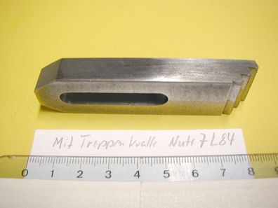 Spanneisen ähnlich DIN 6314 mit Stufen als Krallen zu M6 Nute 7 L 86 mm Z 3