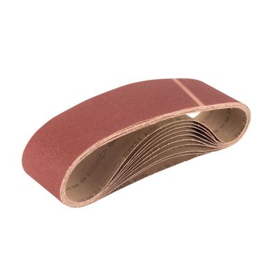 Stahlwerk Schleifband 10er Set 915 x 100 mm K100 Körnung Universal-Schleifpapier