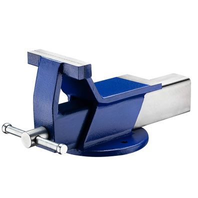 Wiltec Schraubstock 125mm Klemmbacken Parallelschraubstock Tischschraubstock