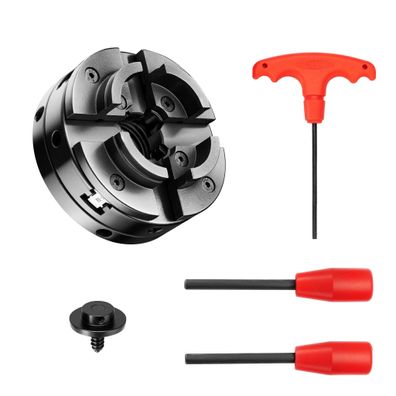 Wiltec Ersatz Spannfutter Drechselbank Drechselfutter M33 x 3,5 Backenfutter