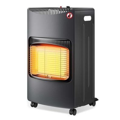 Wiltec mobile Gasheizung 4,2kW Gasheizstrahler 42x45x76cm Heizstrahler Innenraum