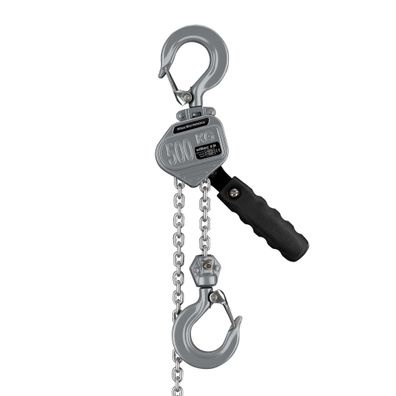Wiltec Mini Hebelzug bis 500kg Handkettenzug 1,5m Hubhöhe Kettenzug Hebezeug