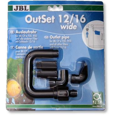 JBL OutSet wide 12/16 Wasserrücklauf-Set mit Breitstrahlrohr