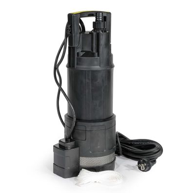 Wiltec Tauchpumpe Trockenlaufschutz Schwimmerschalter 1200W Brunnenpumpe 6000l/h