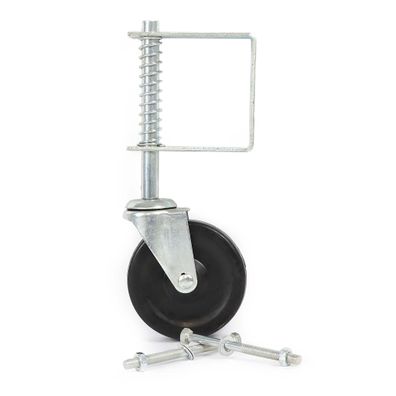 Wiltec gefederte Torlaufrolle Schiebetorrolle bis 68kg Laufrolle Schiebetor