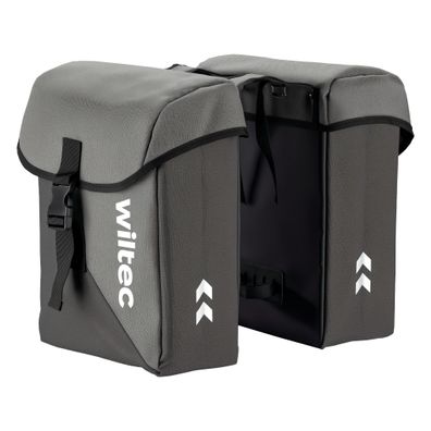 Wiltec Doppel Gepäckträgertasche 35l Fahrradtasche Gepäckträger Gepäcktasche