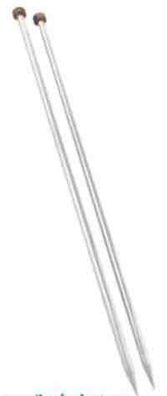 Nova Metall Jackenstricknadeln - 9mm