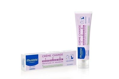 Hautpflegende Windelcreme fuer Babys - Mustela Bebe Windelcreme 123, 150ml. Hypoaller