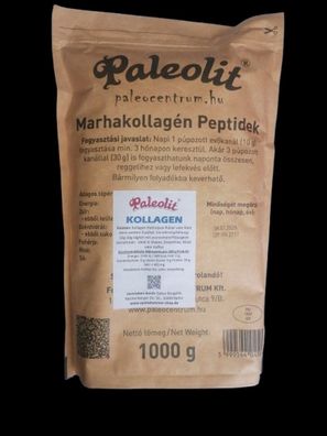 1kg Collagen Hydrolysat Protein Pulver reines RINDER Kollagen Typ I II Und III
