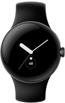 Google Pixel Watch WiFi Matte Black Sportband Obsidian - Neuwertiger Zustand