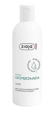 Ziaja Med Akne-Therapie Antibakterielles Reinigungstonikum 200ml - Effektive Tie