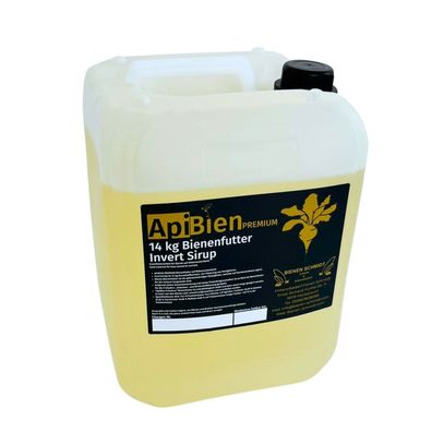 Apibien Premium Bienenfutter Invert Sirup 14 kg flüssig im Kanister Rübenzucker
