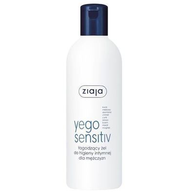 Ziaja Yego Sensitiv, Intimpflege-Gel fuer Maenner, 300 ml