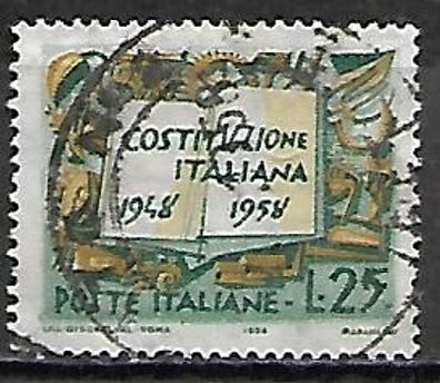 Italien gestempelt Michel-Nummer 1007