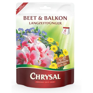 Chrysal Beet und Balkon Langzeitdünger - 700 g Standbeutel