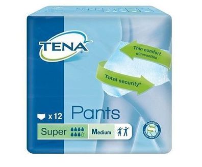 Tena Einweghosen Super Saugstaerke, 12 Stueck