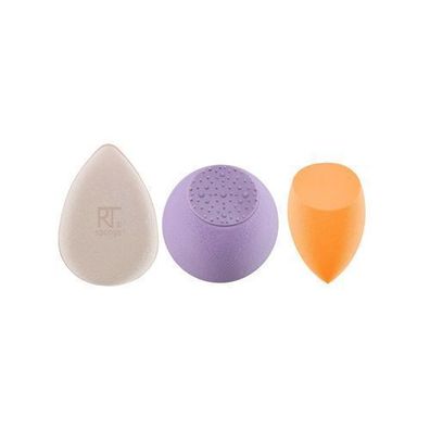 Real Techniques Pro-Glow Set: 3 professionelle Schwaemme fuer Make-up & Gesichtspf
