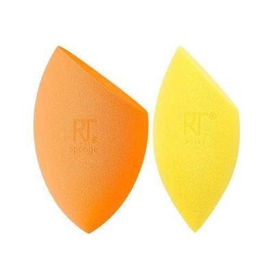 Real Techniques Schwamm-Duo: Miracle Teint & Concealer fuer makelloses Make-up, 2