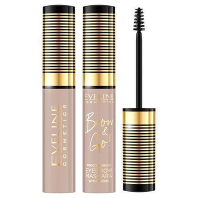 Eveline Cosmetics Augenbrauen-Mascara mit verdichtenden Fasern - Farbton 05 Taup