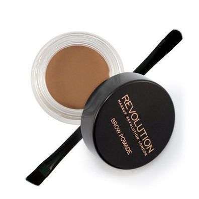 Makeup Revolution Brow Pomade Soft Brown, 2,5 g - Praezise Definition fuer makello