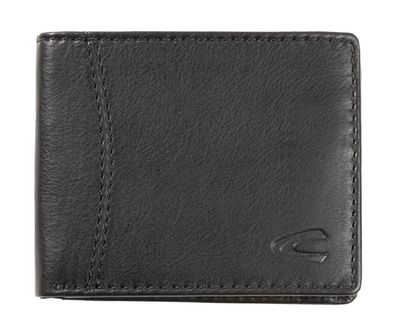 camel active Geldbörse Herrenbörse querformat, Leder schwarz black cordoba