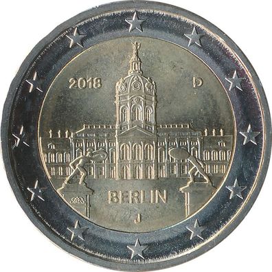 Deutschland 2 Euro 2018 - Schloss Charlottenburg ( J )*