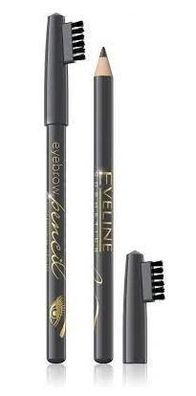 Eveline Cosmetics Augenbrauenstift mit Buerste, Grau