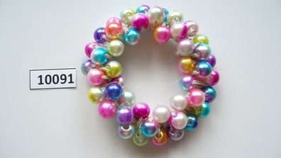 Haargummi Haarschmuck Haarband aus Perlen für Damen Mädchen (Art. Nr. 10091)