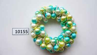Haargummi Haarschmuck Haarband aus Perlen für Damen Mädchen (Art. Nr. 10155)