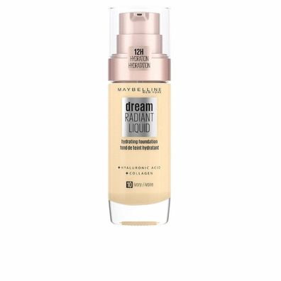 Maybelline New York Dream Satin Liquid Foundation & Serum 10 Ivory 30ml