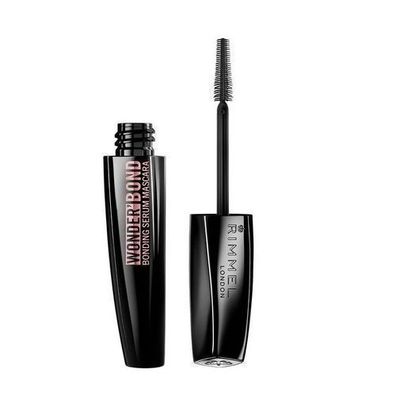 Rimmel Wonder'Bond Verlaengernde Mascara mit Serum und Biotin 001 Schwarz, 11 ml