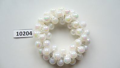Haargummi Haarschmuck Haarband aus Perlen für Damen Mädchen (Art. Nr. 10204)