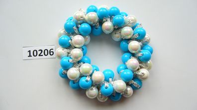 Haargummi Haarschmuck Haarband aus Perlen für Damen Mädchen (Art. Nr. 10206)