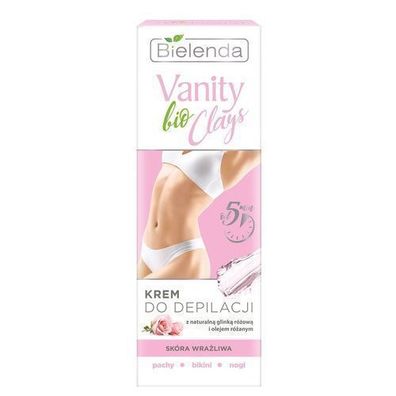 Bielenda Vanity Enthaarungscreme mit rosa Tonerde, 100 ml