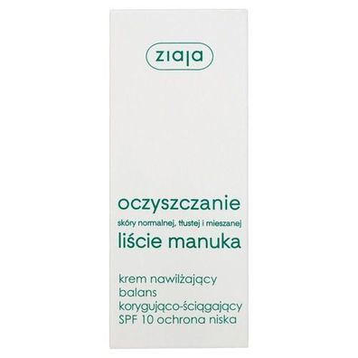 Ziaja Feuchtigkeitsspendende Gesichtscreme mit LSF 10, 50 ml
